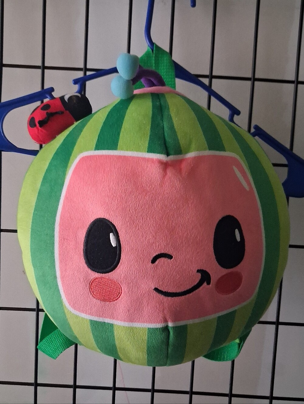 CoComelon Plush Watermelon Toddler Backpack